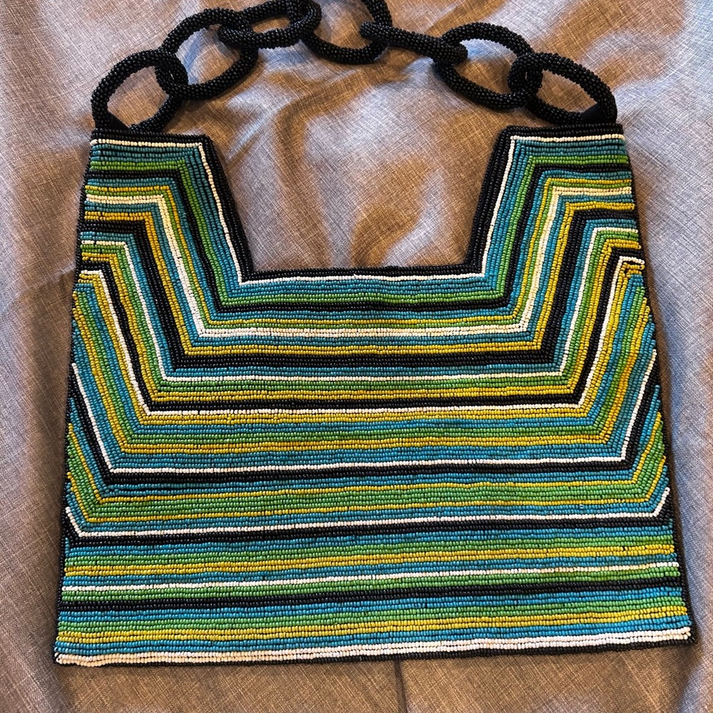Anthropologie Multicolor Beaded Women's Bag